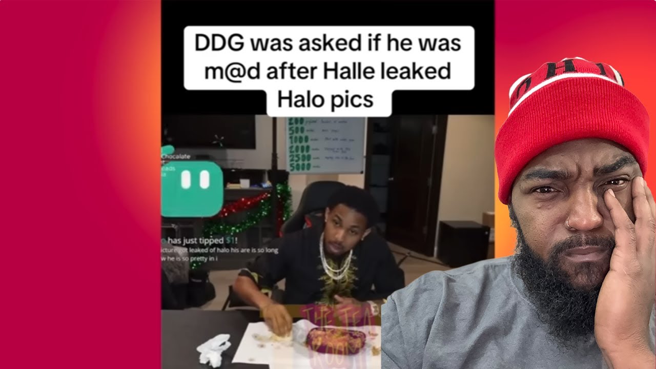 DDG MAD after Halle stylist post Halo🥴 REACTION!!