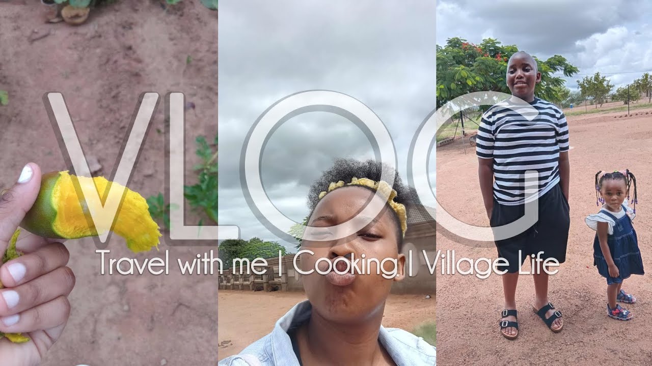 VLOG | Travel with me to makhayaville | Village life | Mangoes