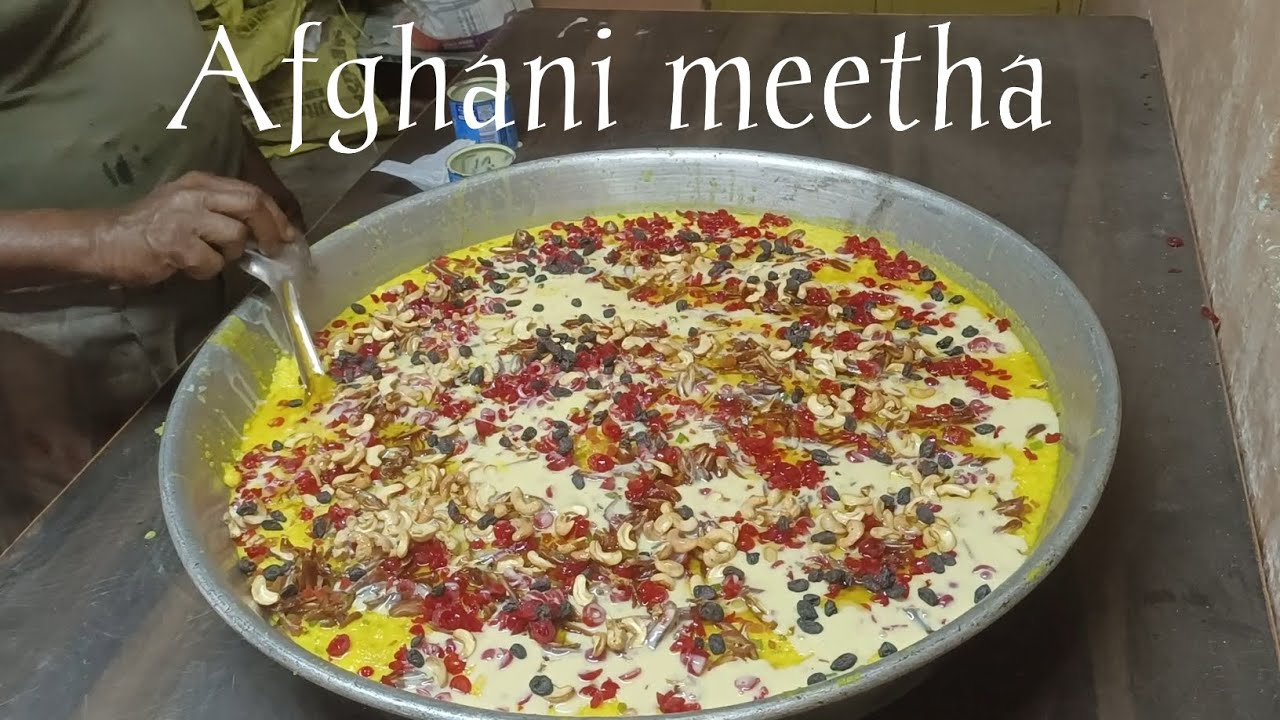 Afghani meetha