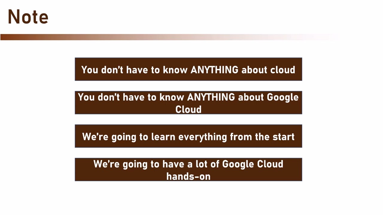 Google Cloud Platform From Zero to Hero - The Complete Guide (1/221)