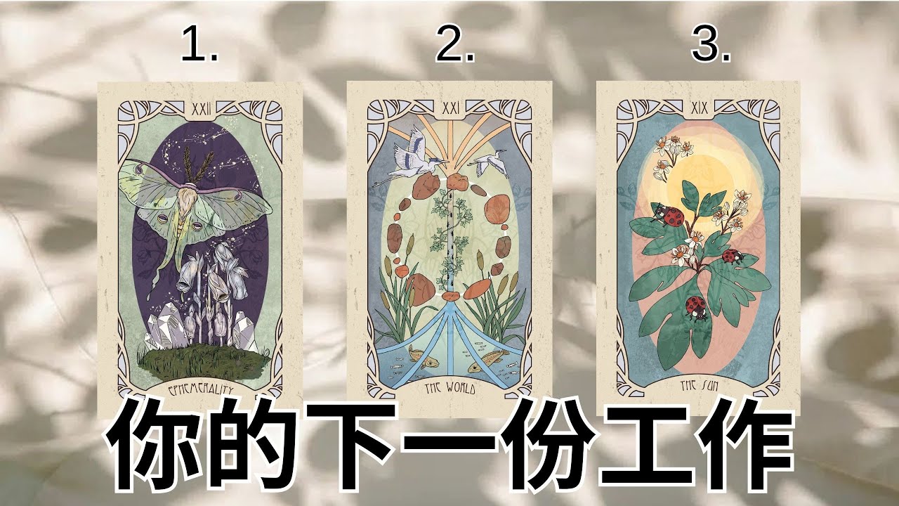 EclipseTarot▪️▫️你的下一份工作是什麼？未來事業的發展方向 塔羅占卜