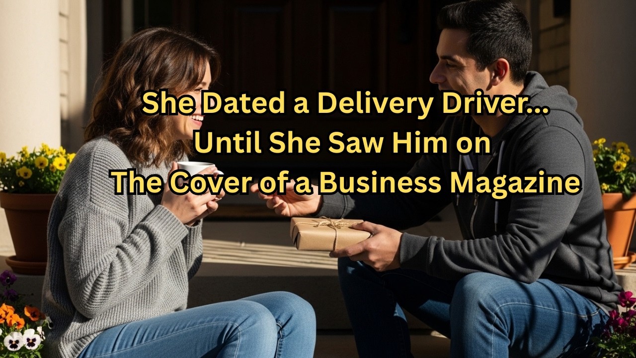 She Dated a Delivery Driver — Until She Saw Him on the Cover of a Business Magazine…