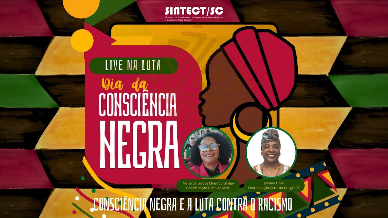 LIVE NA LUTA - 20 de novembro - Dia  da Consciência Negra