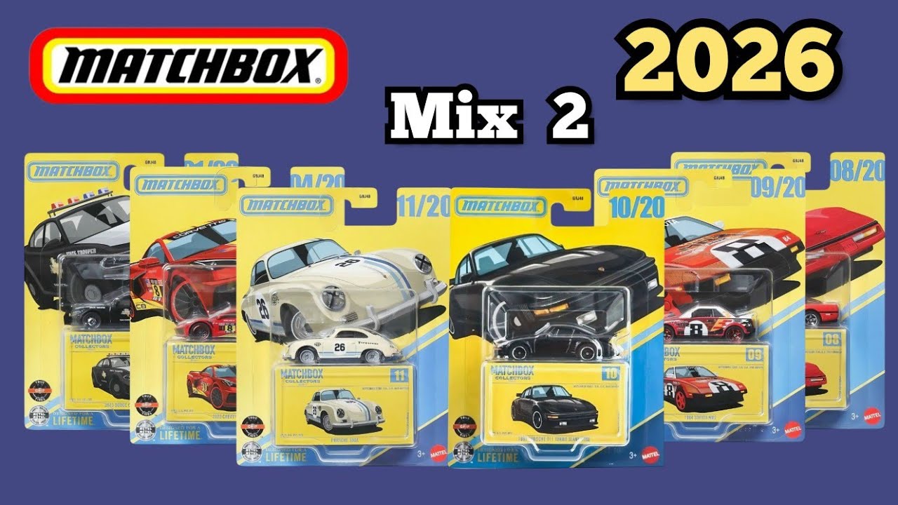 Matchbox 2026 Collectors set Mix 2 