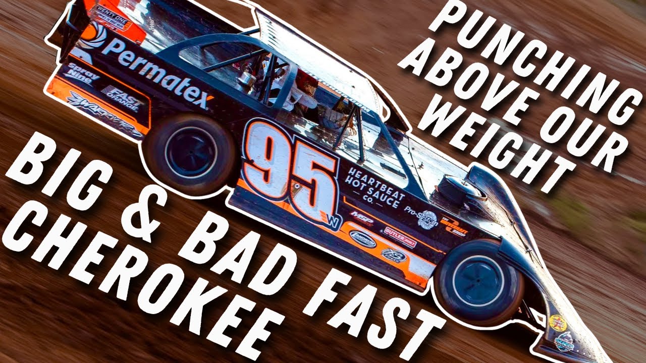 First time racing at Cherokee Speedway!! Big, bad, fast, the place your mama warned you about!!