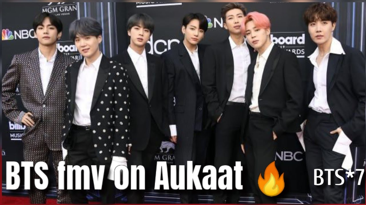 BTS🔥fmv on hindi song💜Aukaat🔥Jassi gill ft karan aujla🔥BTS swag fmv bollywood💜BTS fmv on punjabi🔥💜🔥💜