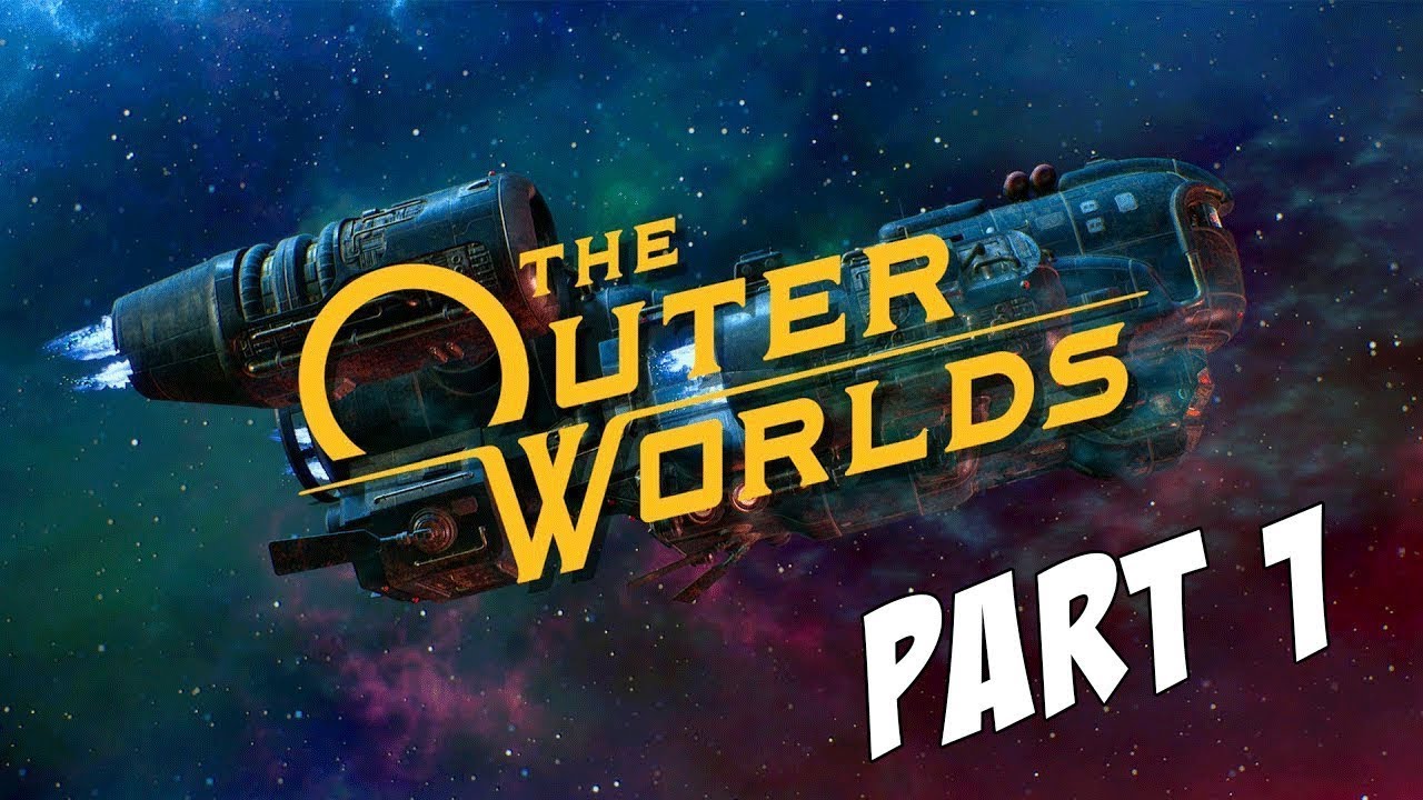 Let's Play THE OUTER WORLDS, Part I Blind, With The Mediocre Vampire