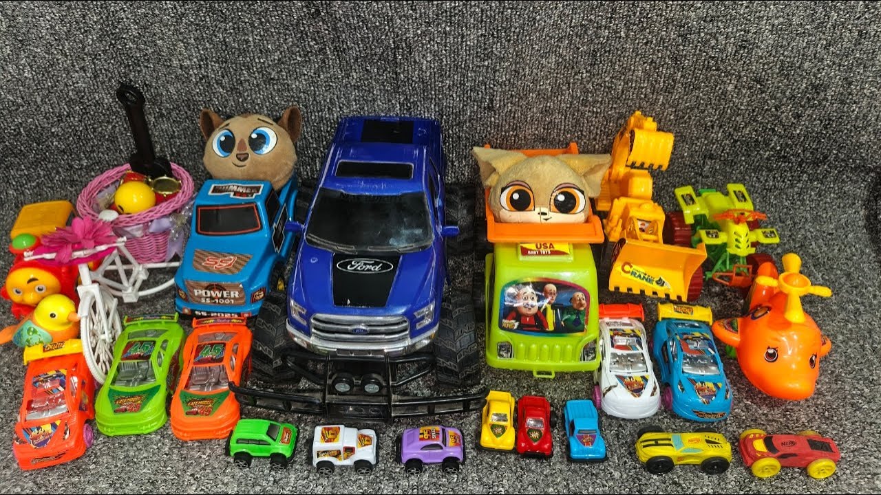 6:32 Minutes SatisfyingWith Unboxing Different Size Transport Vehicles Toys | ASMR | Unboxing&Review