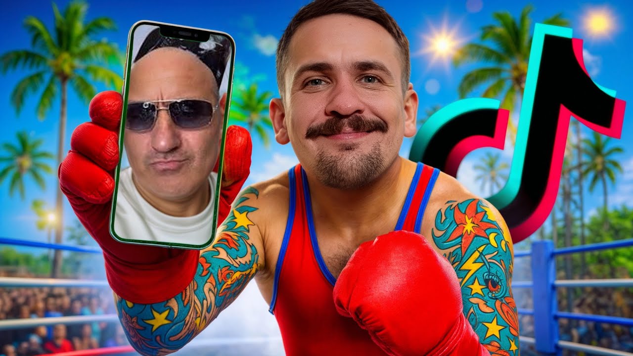 TUSZOL OGLĄDA TIKTOKI PRZED WALKA