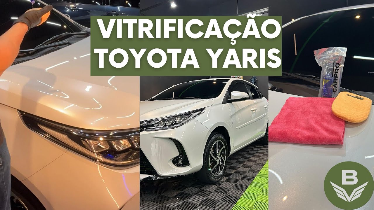 Vitrifica&ccedil;&atilde;o Carpro Lite - Toyota Yaris