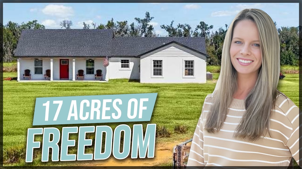 Modern Farmhouse on 17 Acres in Parrish, Florida | Private Creekfront Oasis