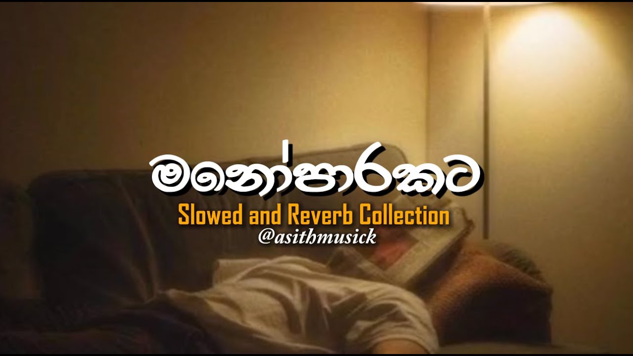 මනෝපාරකට සින්දු (slowed+reverb) | manoparakata sinhala song | Sinhala Songs Collection Vol : 35