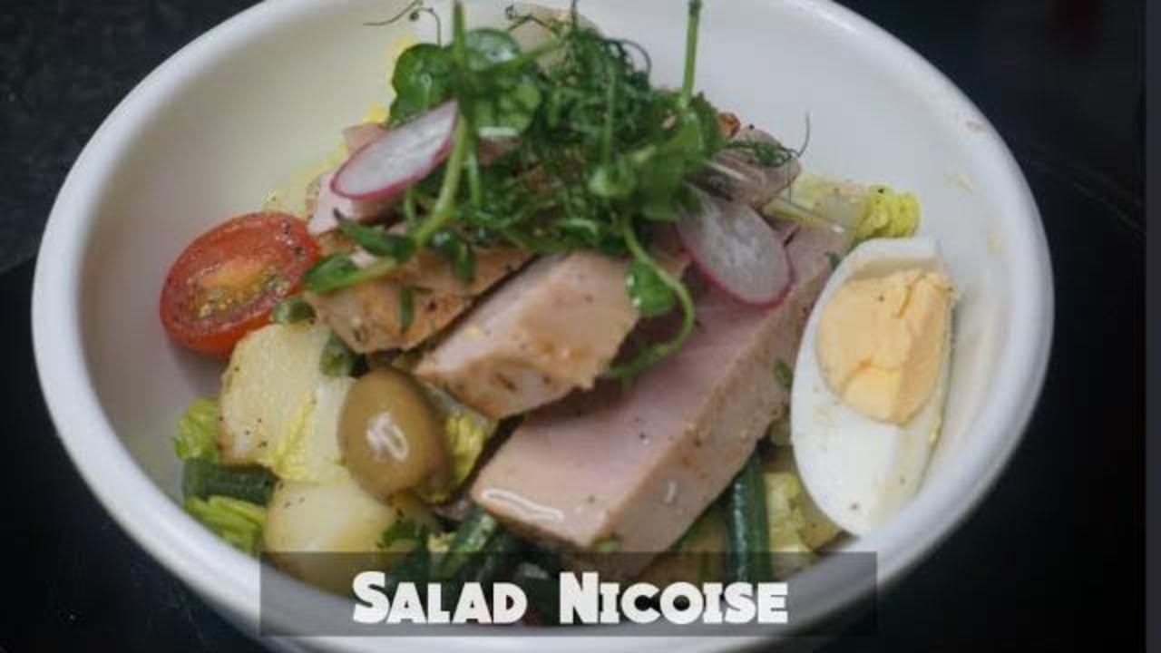 Tuna salad Nicoise Recipe| Simple Salad Nicoise | Easy Nicoise salad | French Salads| Winning Hearts