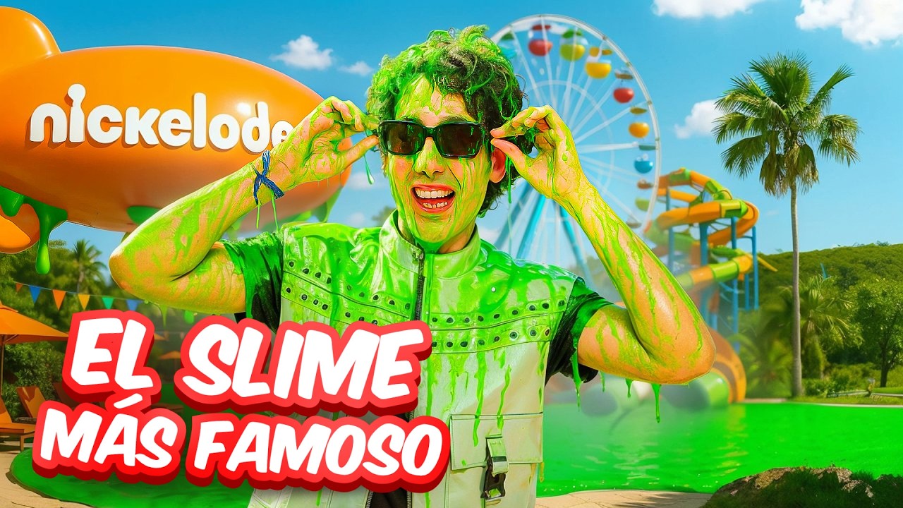 24 HORAS PARA CONOCER EL SLIME MAS FAMOSO DEL MUNDO 💚😱| Leo Study