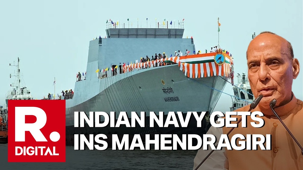 INS Mahendragiri: India&rsquo;s Most Advanced Stealth Frigate Joins The Fleet