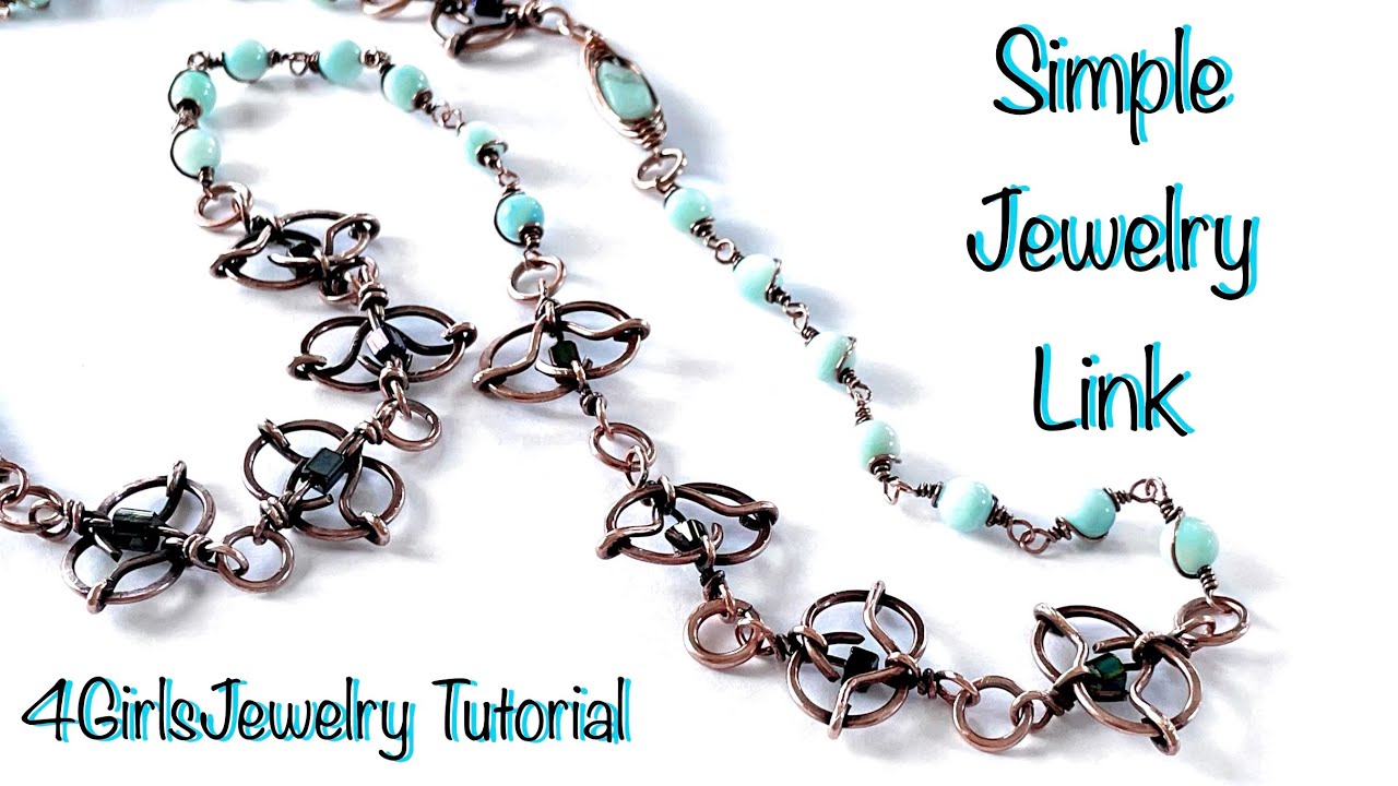 Wire Wrap Tutorial: Simple Jewelry Link