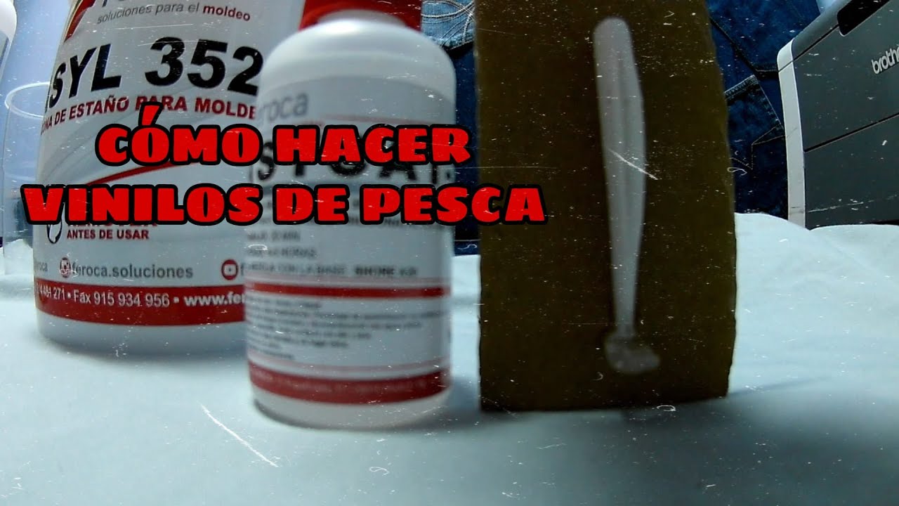 Cómo hacer vinilos de pesca