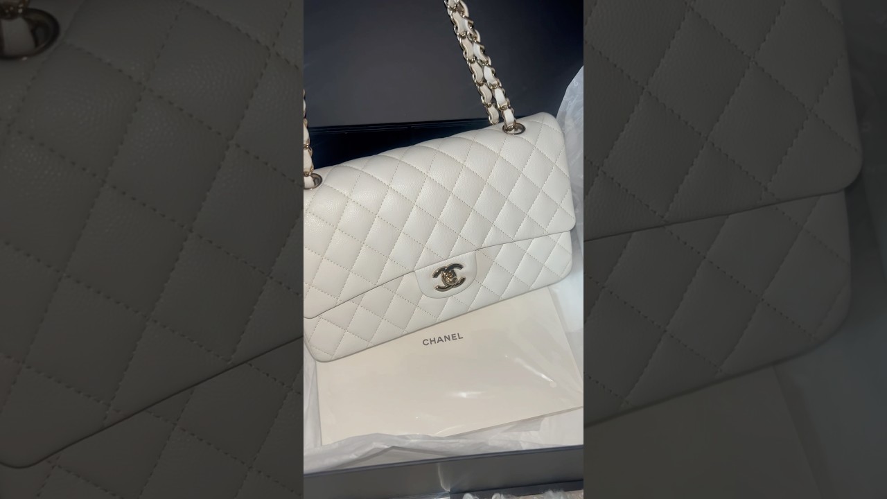 Unboxing Chanel Classic Caviar Bag  🤍 