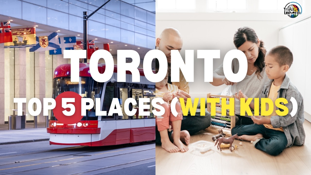 Places to Visit with KIDS in Toronto 🇨🇦 Travel Video