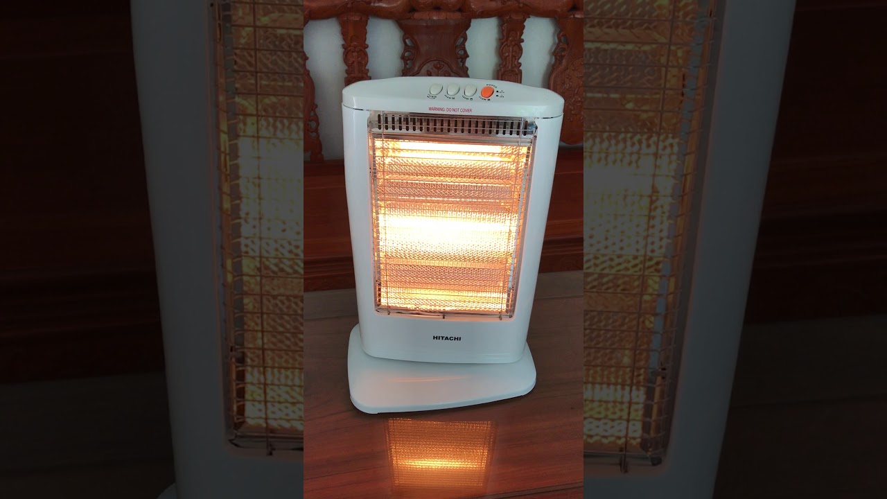 Video đ&egrave;n sưởi hitachi DH 168