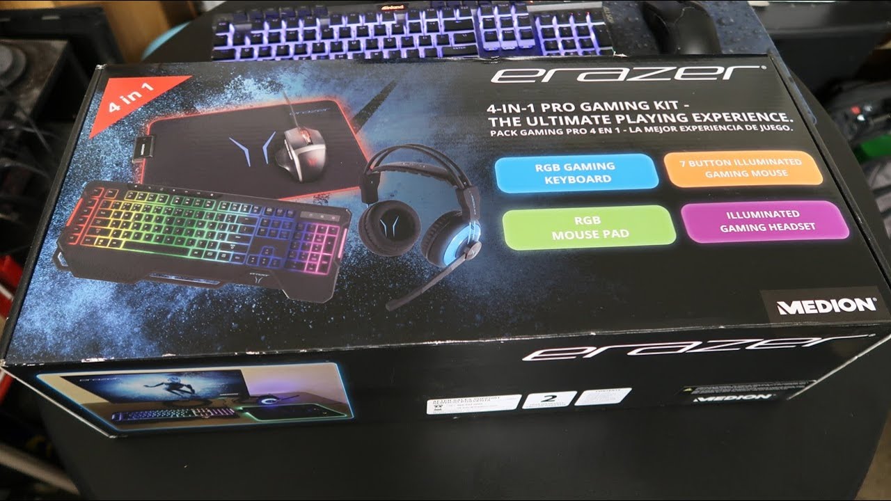 Игровой набор Erazer - Распаковка коробки