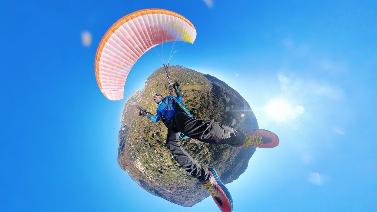 Parapente Kennedy -  Exercices virage dynamique et 360