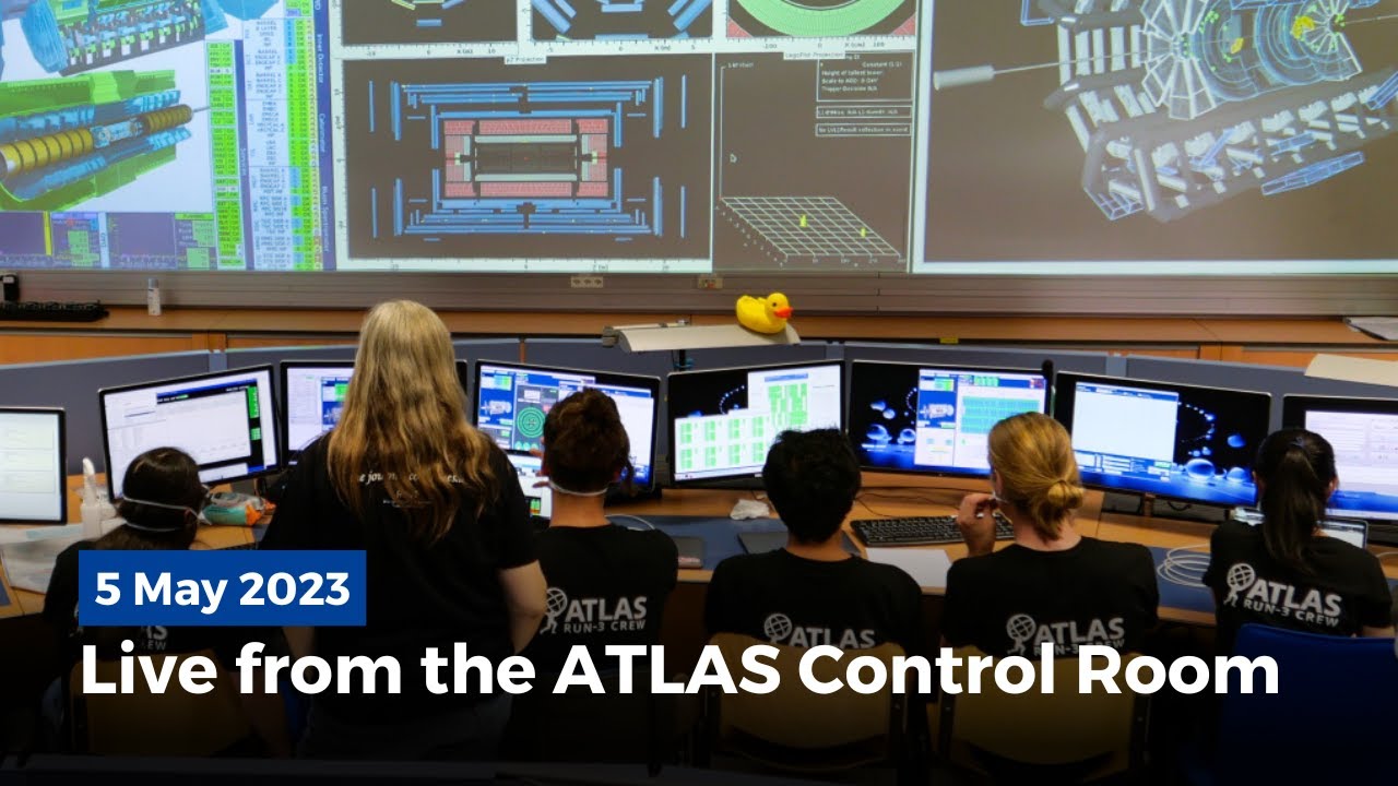 Live from CERN: Behind the scenes at the ATLAS Experiment Control Room