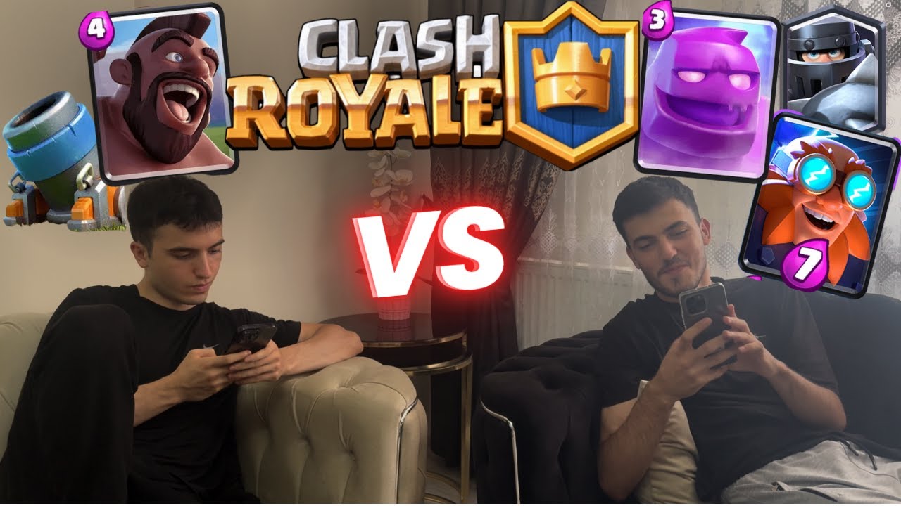 KARDEŞİM İLE CLASH ROYALE 'DE KAPIŞTIK !! (Kardeşimden Şüpheleniyorum)