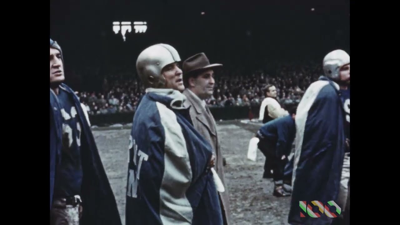 World's Championship Football Game (Cleveland Browns at Detroit Lions, 1953)