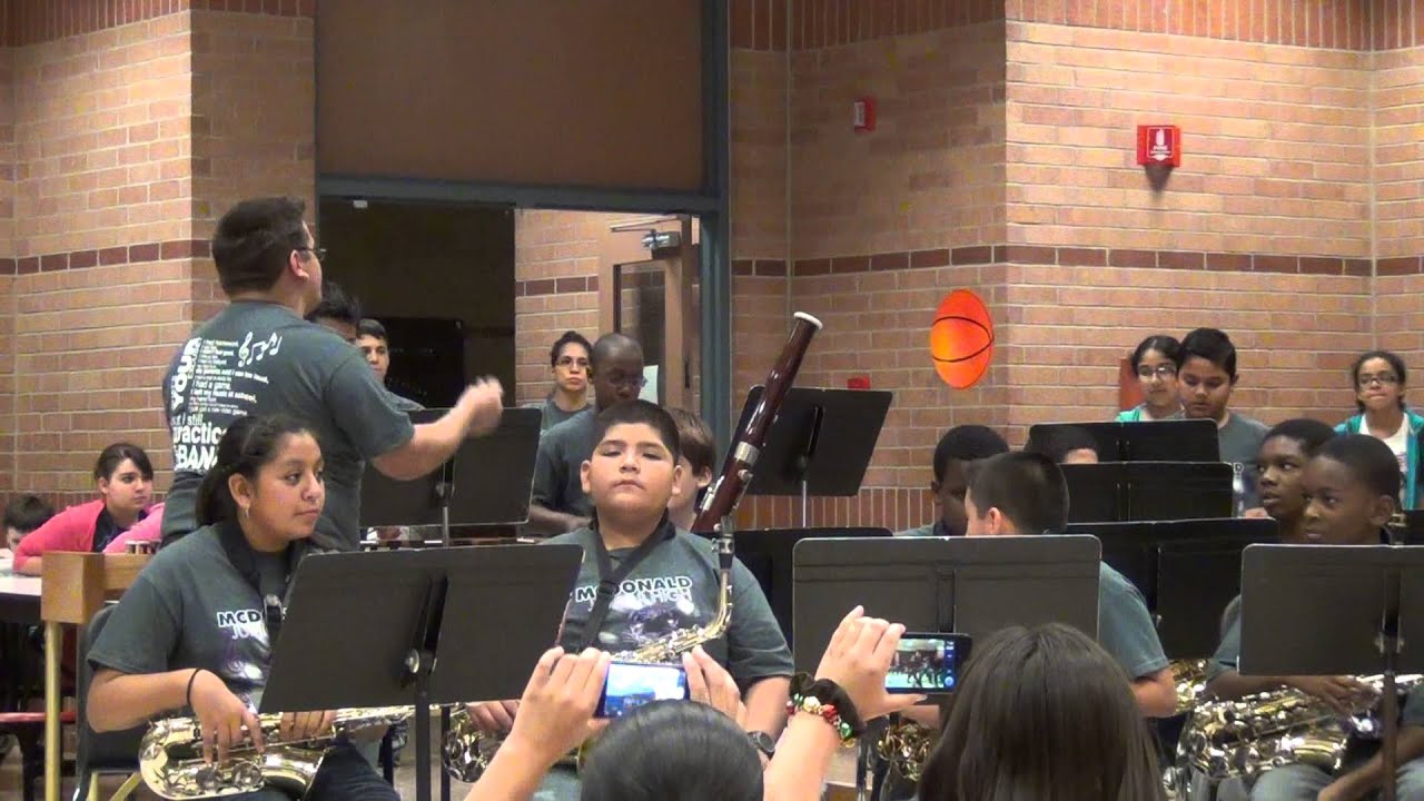 MDJH Beginning Band Winter Concert - Percussion