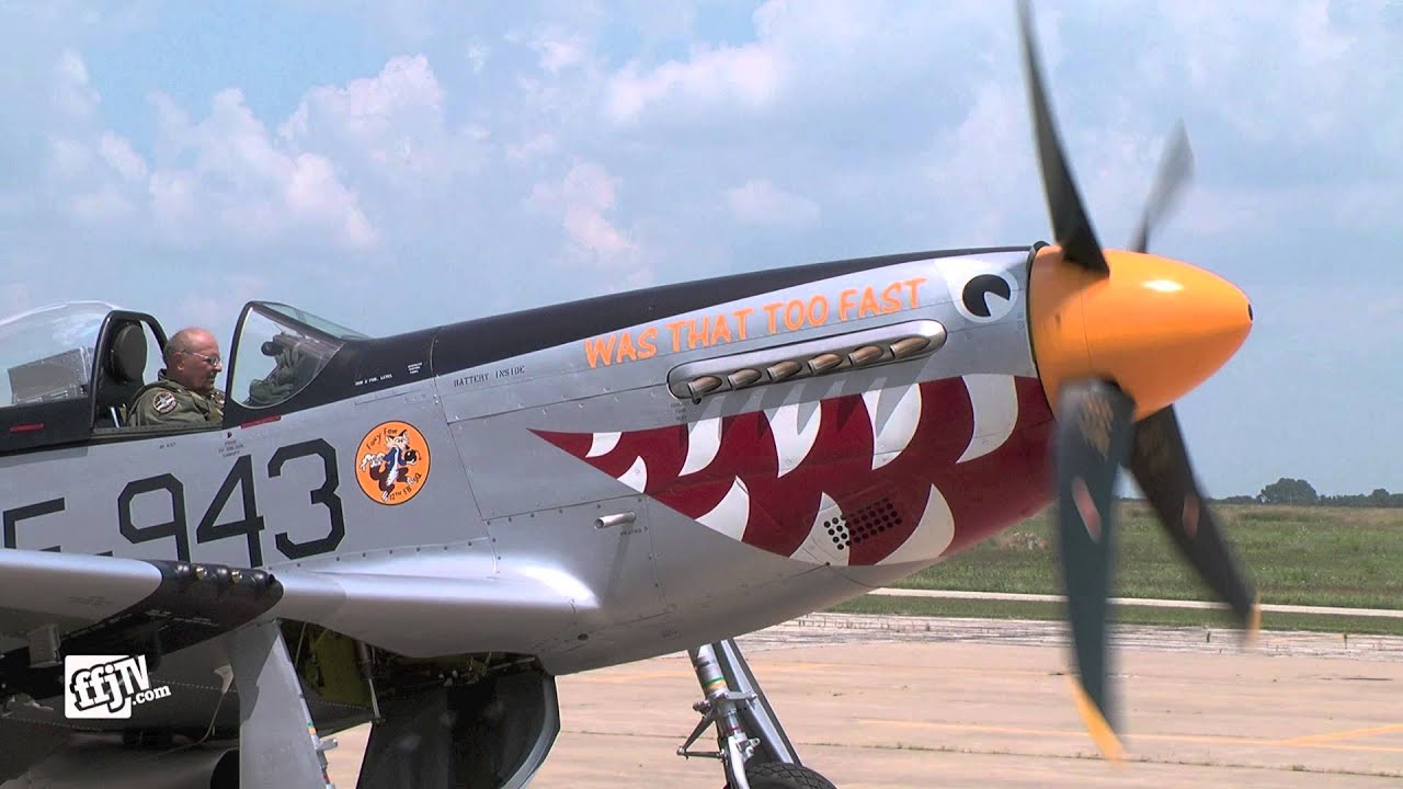 Fully Restored P-51D Mustang Test Flight