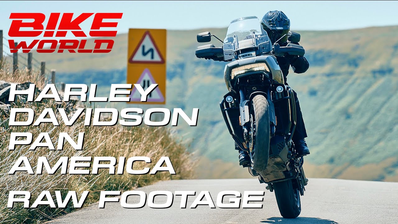 Harley Davidson Pan America | Raw Footage, On & Off-road
