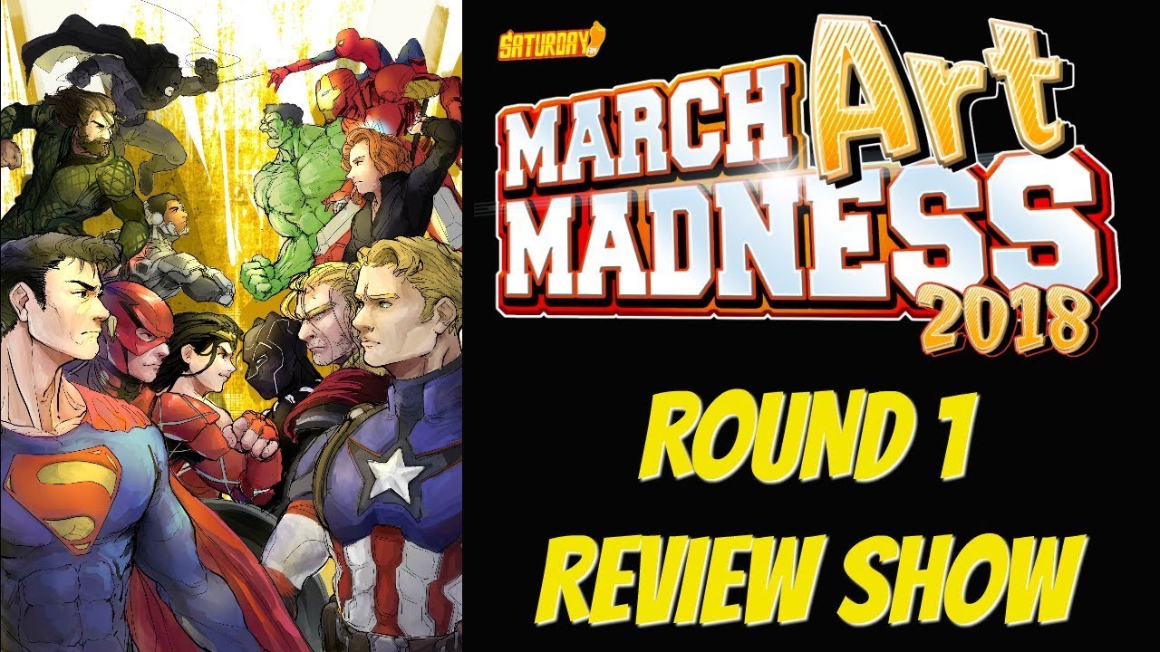 March ART Madness 2018 ROUND 1 REVIEW