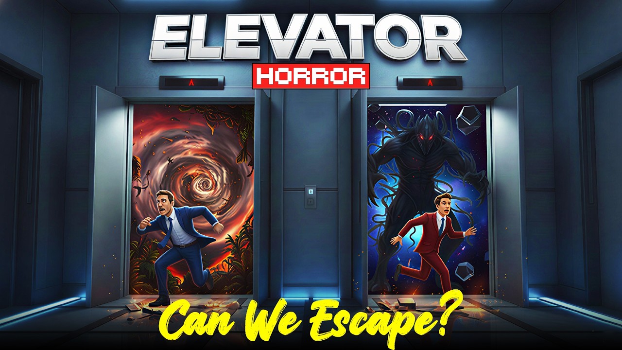 ☠️Elevator - Horror Escaping, Can We Escape? | Candyftw