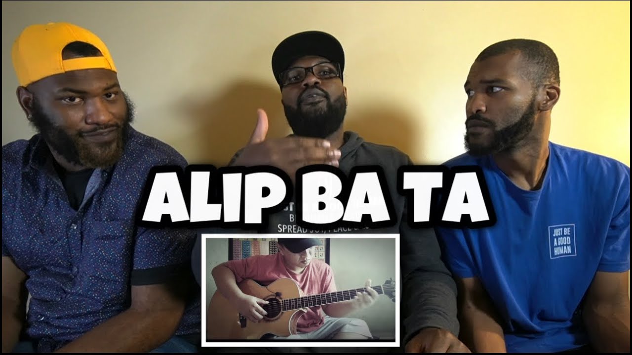 Alip Ba Ta - Numb Linkin Park (fingerstyle Vover) | REACTION