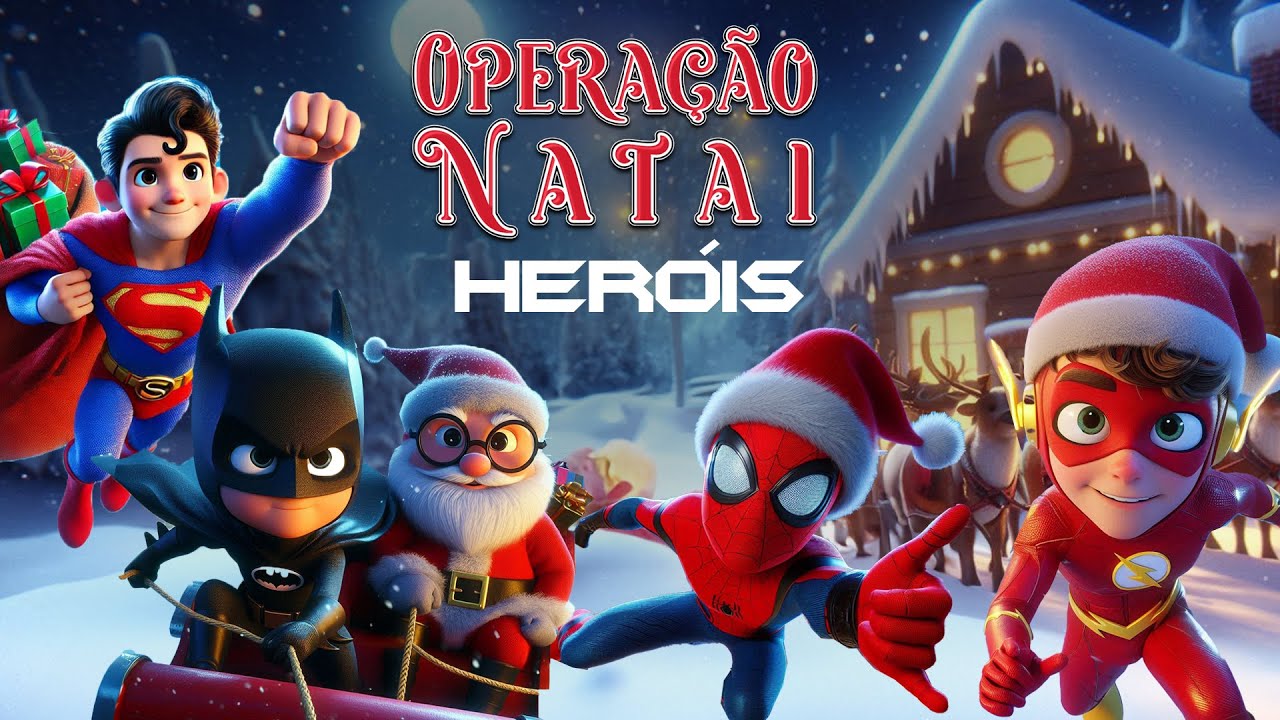 Homem Aranha e Heróis - Operação Natal - Fábulas e Canções - | Especial Natal | - OFICIAL