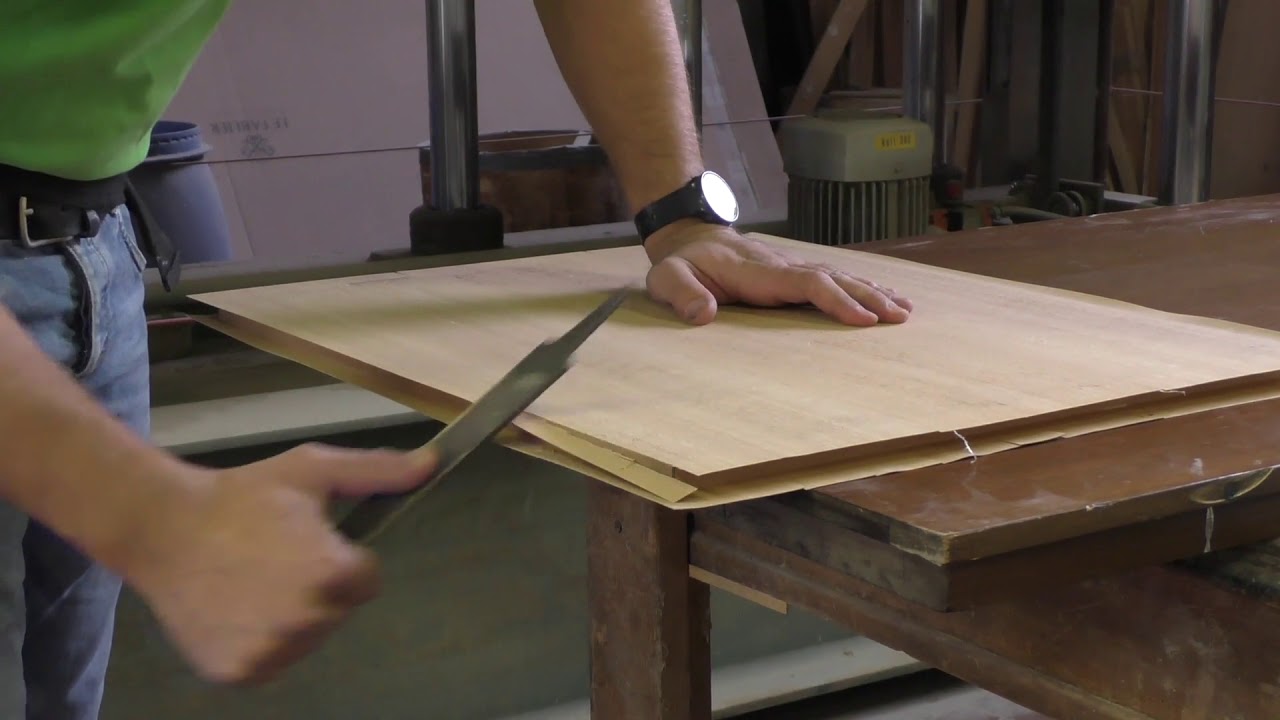 Pillole di legno - l'impiallacciatura