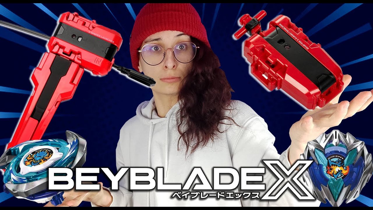 LES LANCEURS BEYBLADE X ! LEQUEL CHOISIR ? Cremaillère vs Ficelle