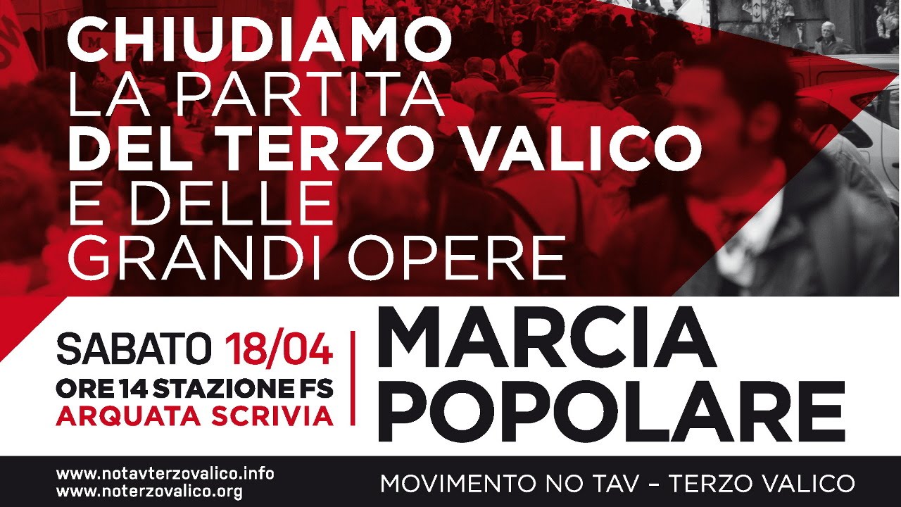 Marcia Popolare No Tav - Terzo Valico Arquata
