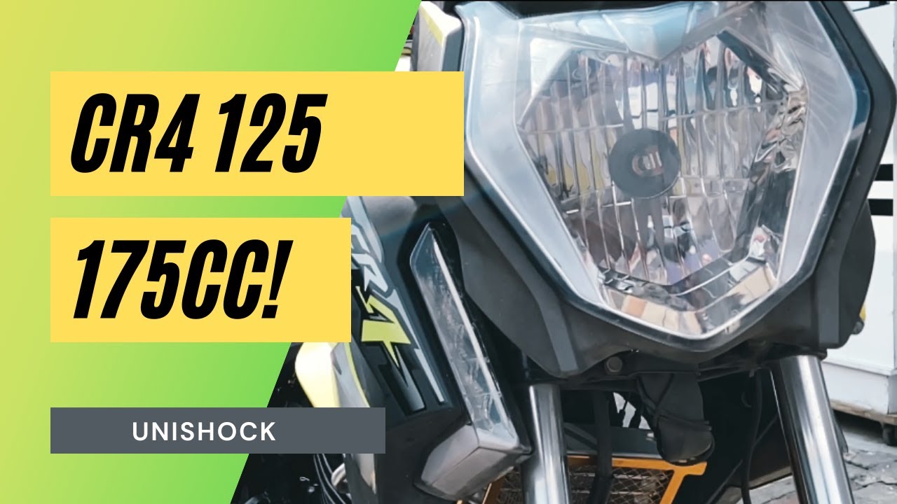 🤩Les PRESENTO una AKT CR4 125 UNISHOCK MODIFICADA a 175cc REALES! | ¿MEJOR QUE UNA 162+? 🧐
