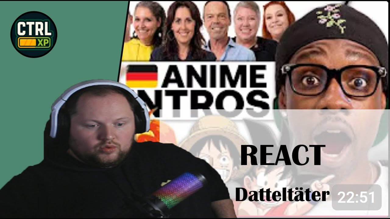 Anime Intros & pure Nostalgie 😭 Datteltäter – Rate das Anime Intro | Reaction