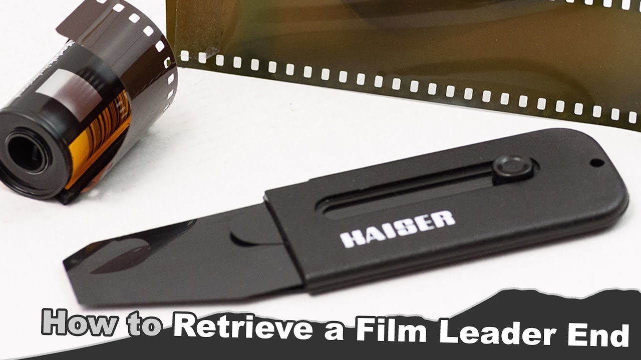How to EASILY Retrieve a Film Leader End from 35mm Canister in 3 Different Ways