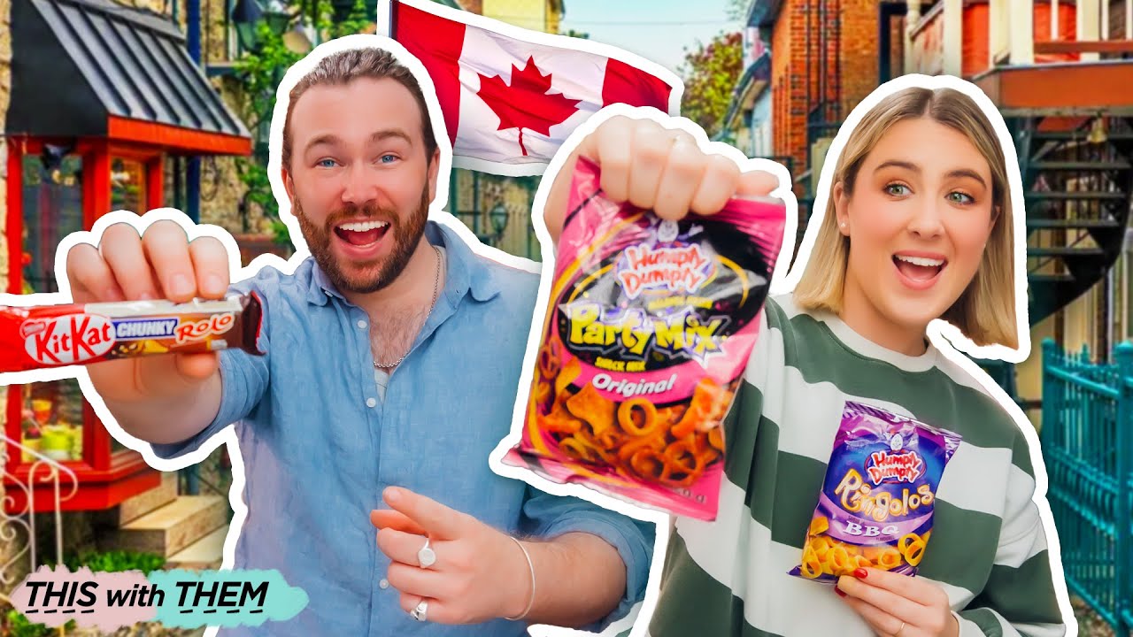 TRYING SNACKS FROM QUEBEC, CANADA! 🍁🍫