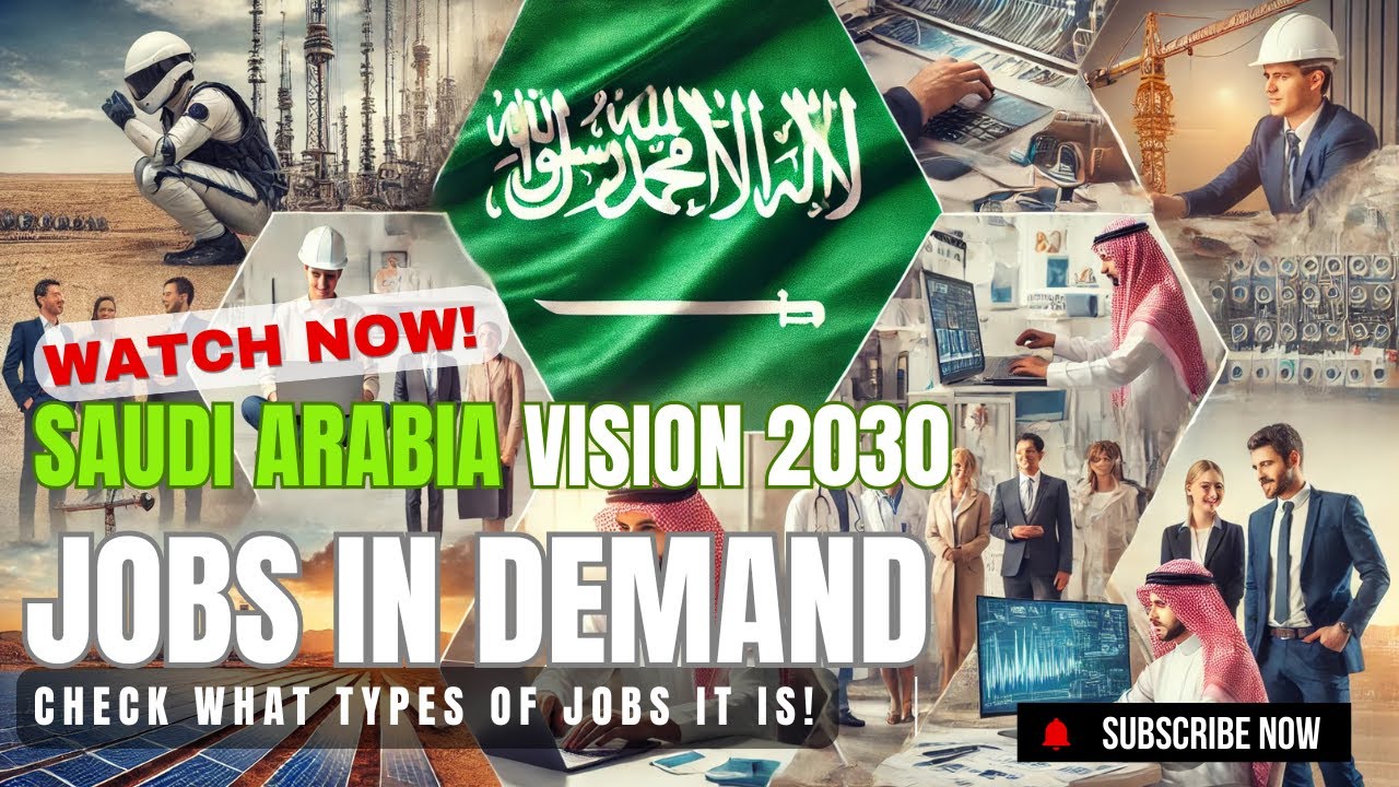 Jobs in Demand in Saudi Arabia #vision2030 #saudiarabia #jobs
