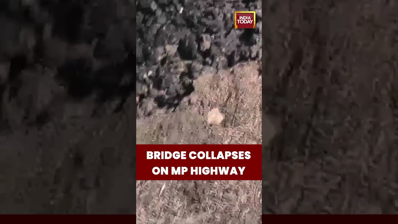 Railway Overbridge Collapses on NH-45 in Jabalpur | Major Scare in Madhya Pradesh