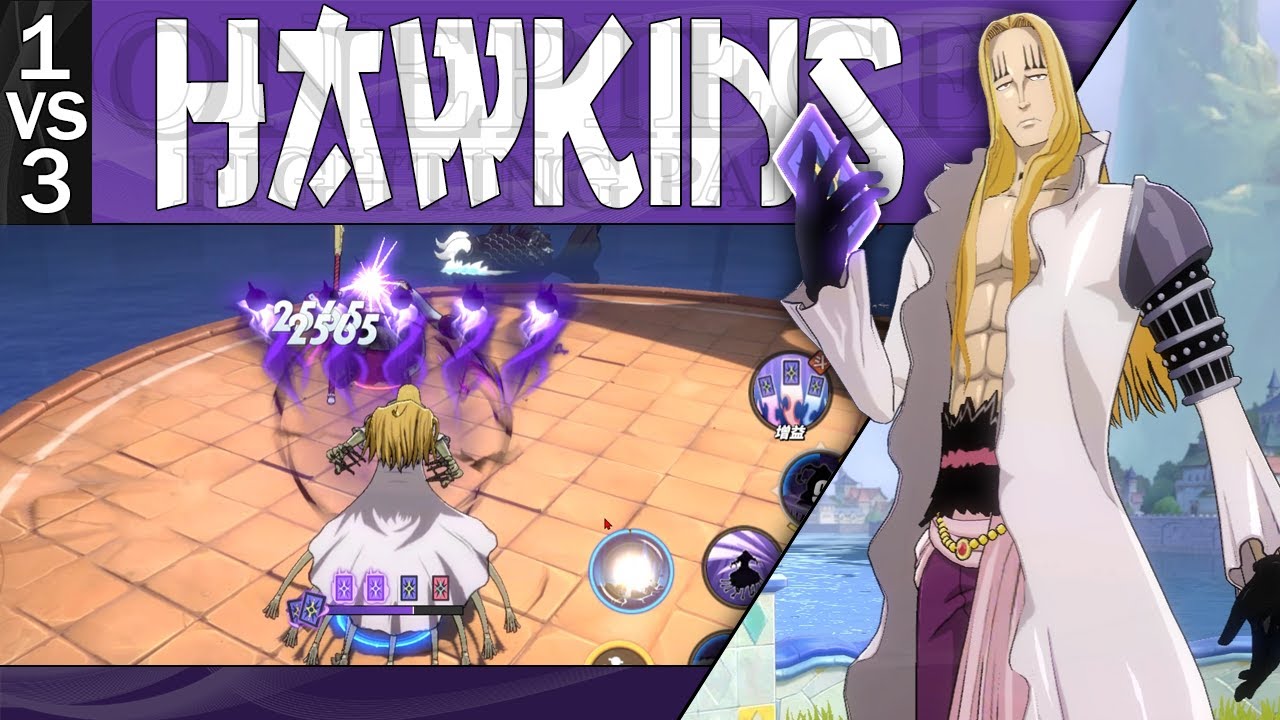 One Piece Fighting Path - Hawkins 1vs3 / ホーキンス 1vs3 / Хоукинс 1vs3