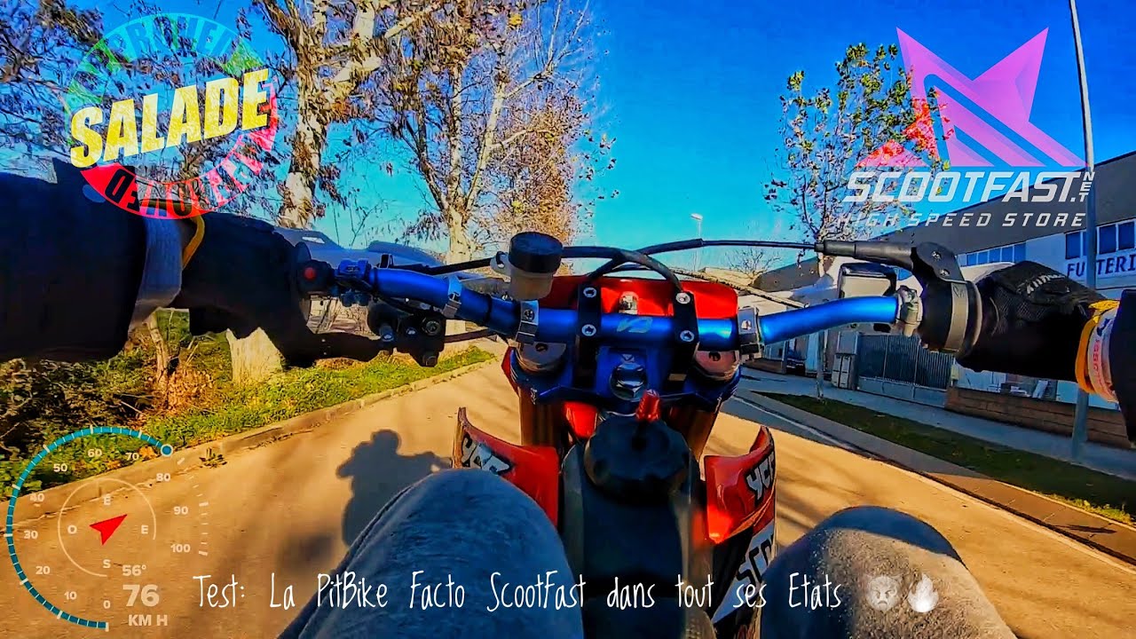 #Salade93: J&rsquo;ai Test la PitBike SF 190 Pr&eacute;par&eacute;e 😱🚀/Un Monstre Wheeling &agrave; Chaque Rapport👊🏻✊🏻