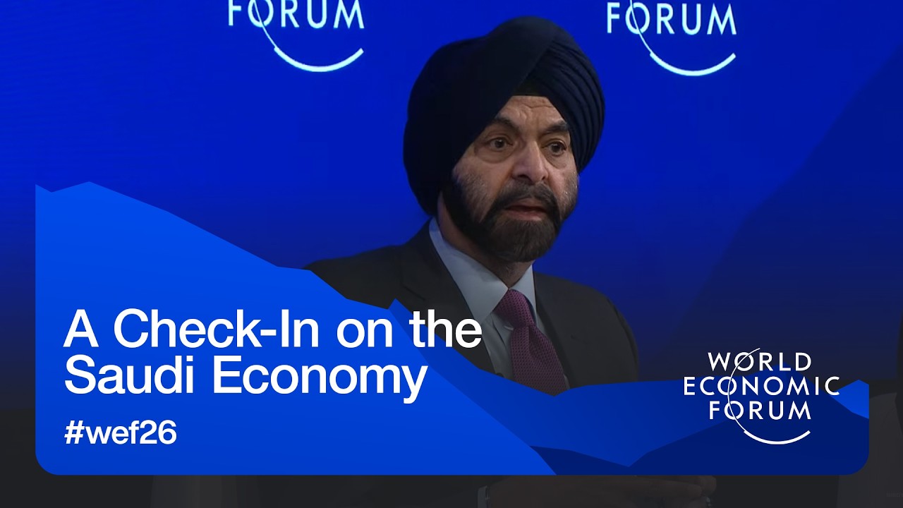 A Check-In on the Saudi Economy | World Economic Forum Annual Meeting 2026