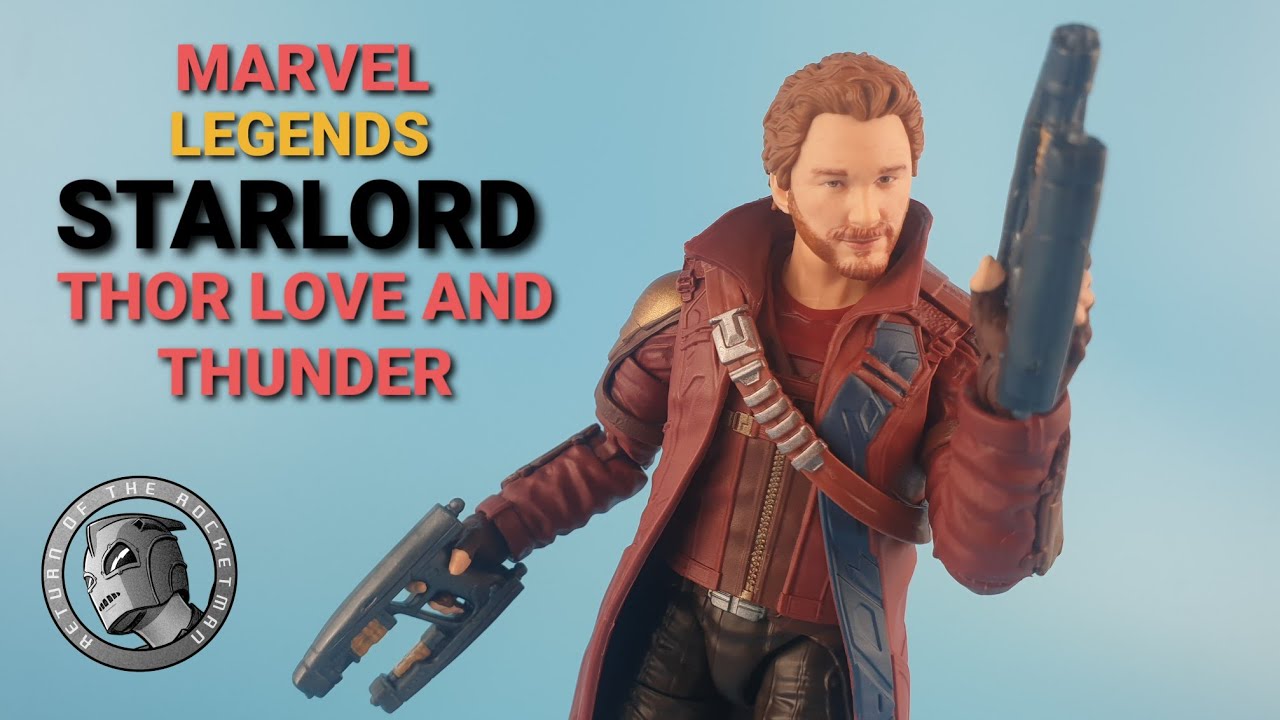 marvel legends starlord Thor love and thunder action figure review