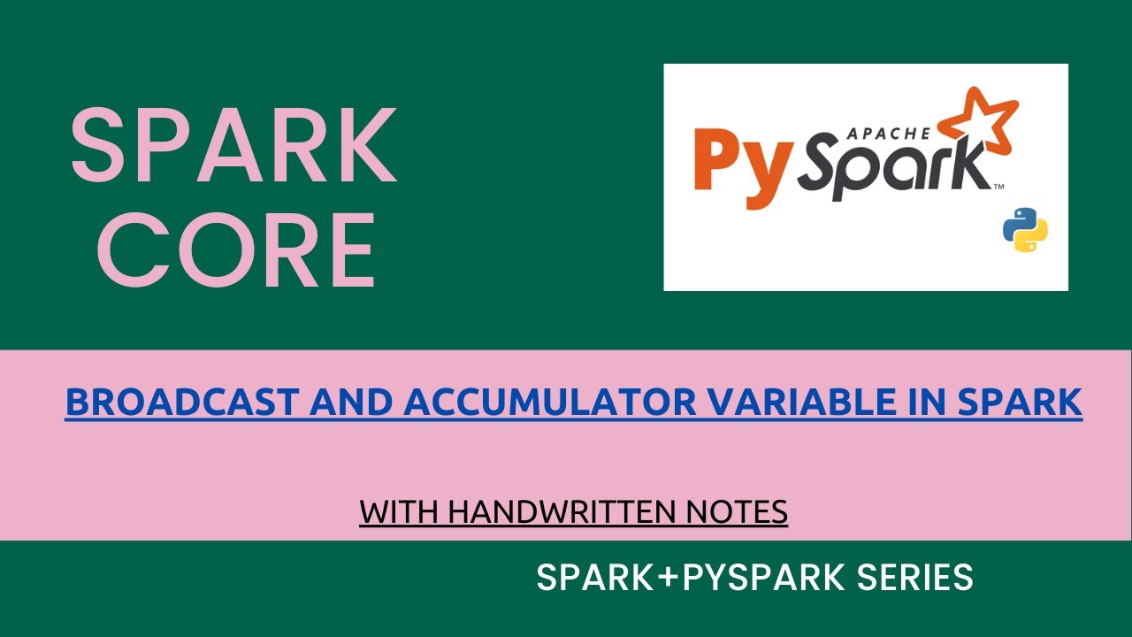 Broadcast and Accumulator Variable in Spark #spark